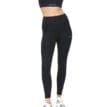 Närmare bild på Röhnisch Flattering High Waist Tights, Black på en modell framifrån