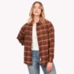 Marmot Wm Fairfax Novelty Lightweight Flannel LS på en modell framifrån