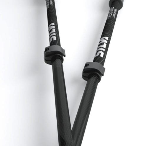 Närbild på Silva Trekking Poles i Carbon