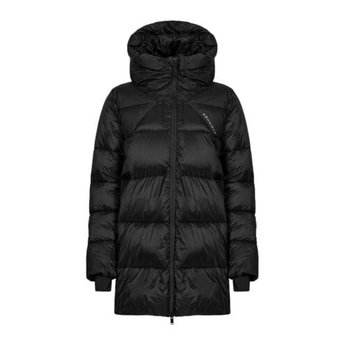 Röhnisch Saint Puffer Jacket, Black rakt framifrån
