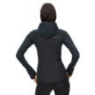 Free Motion Padded Jacket, Black som står med ryggen mot kameran