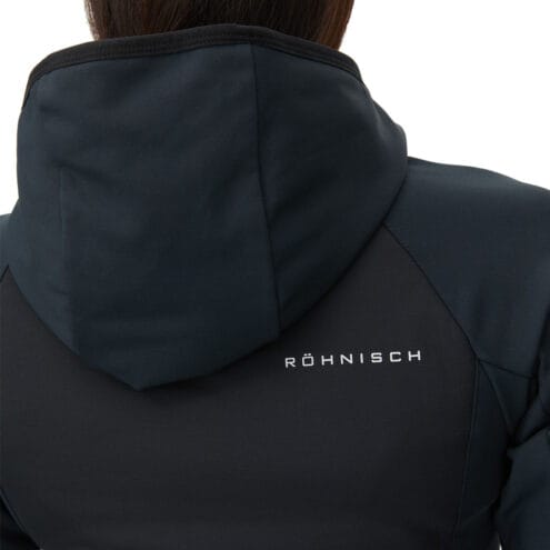 Logga på ryggen av Free Motion Padded Jacket, Black