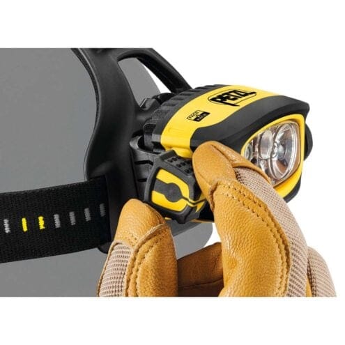 pETZL DUO Z2 PANNLAMPA används