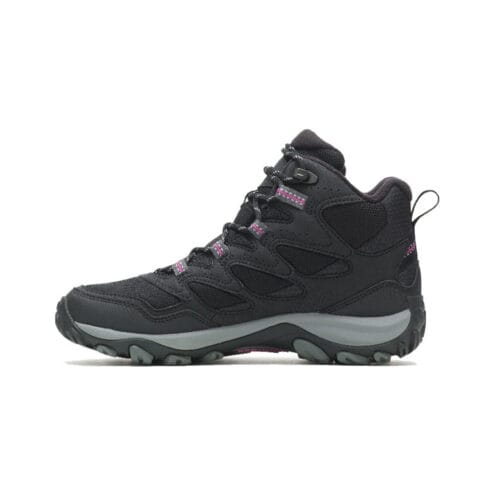 Baksidan av Merrell West Rim Sport Thermo Mid vattentäta vandringkängor