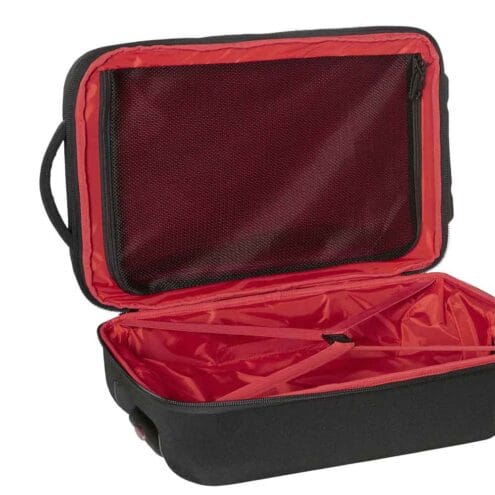 En öppnad Helly Hansen Sport Expedition Trolley, Carry on