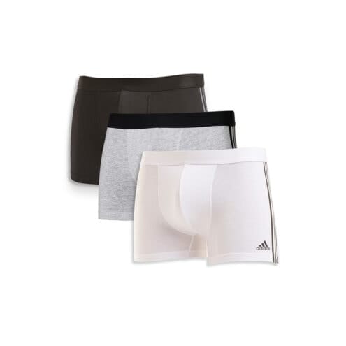 Ett flerpack med olika färger av Adidas Trunk 3-pack boxers (herr)