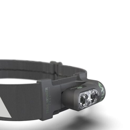 Vy från höger sida av Silva Trail runner Free 2 Hybrid pannlampa
