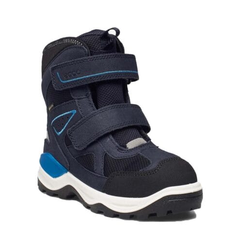 Ecco Snow Mountain Mid 25 GTX vinterkängor (barn) snett framifrån