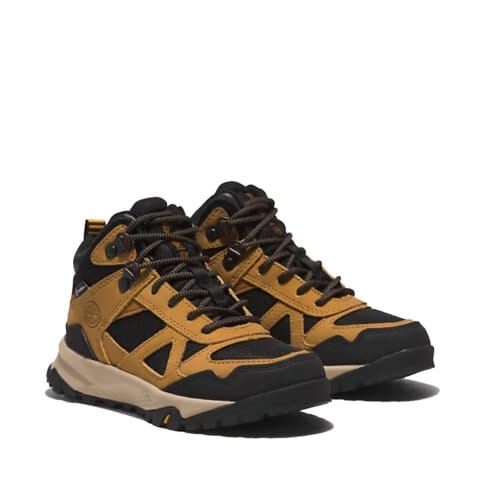 ett par Timberland Lincoln peak waterproof hiking kängor (barn)