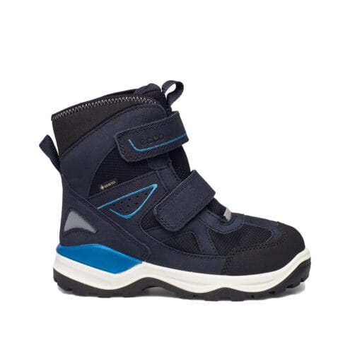 Ecco Snow Mountain Mid 25 GTX vinterkängor (barn) i en blå färg