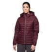 Black Diamond Access Down Hoody dunjacka med huva (dam) i färgen borduex