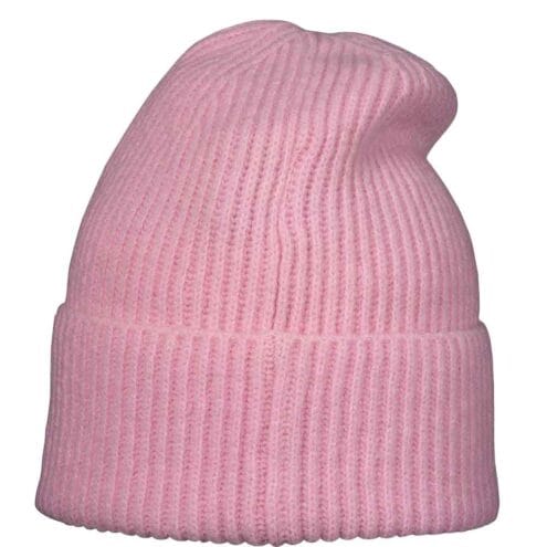 Baksida av Minty stickad mössa från isbjörn