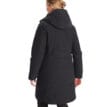 Marmot chelsea coat (dam) på en modell som vänder ryggen mot kameran