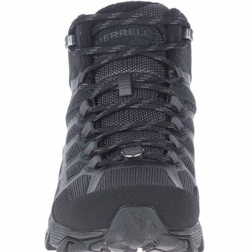 Framsida snörning av Merrell Moab FST 3 Thermo Mid vandringskänga (dam)