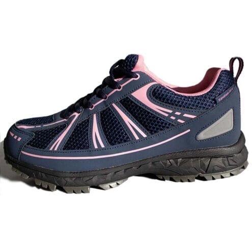 Scholl Sprinter Ultra treckingskor i färgerna blå och rpsa