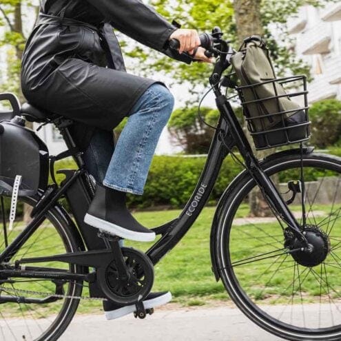 Tretorn Alto Hybrid vattentät sko på cykel