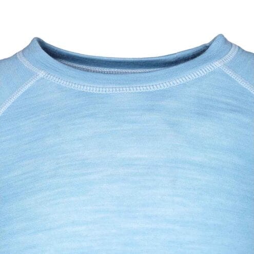 Isbjörn Husky Sweater Baselayer underställströja närbild på halsen
