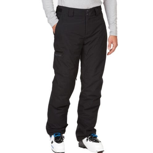 Ett par Marmot Lightray Gore-Tex Pant skidbyxor (herr) framifrån på en modell