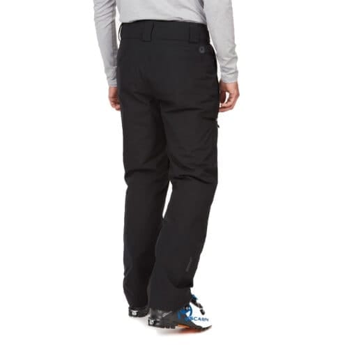 Ett par Marmot Lightray Gore-Tex Pant skidbyxor (herr) bakifrån på en modell