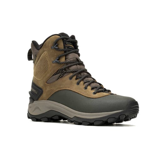 Stabila och sköna Merrell Thermo Kiruna 2 Tall Waterproof vintervandringskänga (herr)
