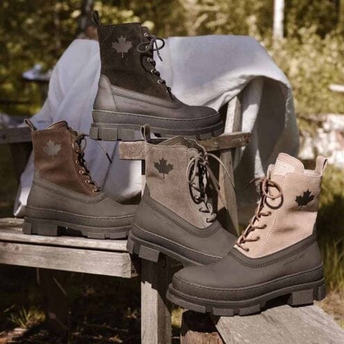 Flera färger av den snygga Canada Snow Mount Zoe LaceUp trekkingboots (dam)