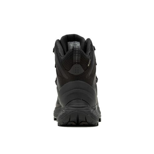 Baksida häl av Ett par stabila Merrell MTL Thermo Rouge 4 Mid GTX löparskor för vinter (herr)
