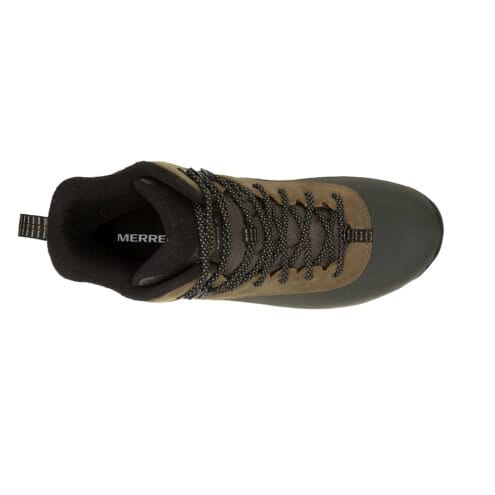Ovansida av Stabila och sköna Merrell Thermo Kiruna 2 Tall Waterproof vintervandringskänga (herr)