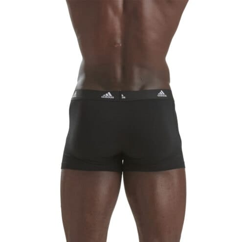 Baksida av Adidas Trunk 3-pack kalsonger (herr) på en modell