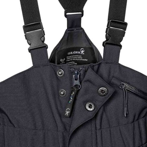 Isbjörn POWDER Winter Pant närbild på knappar