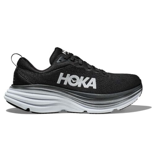 HOKA Bondi 8 löparskor för herr i färgen svart och vit