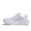 HOKA Bondi 8 för dam baksidan av färgen vit