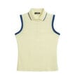 J.Lindeberg Lila Sleeveless Top pikéväst (dam) i färgen wax yellow