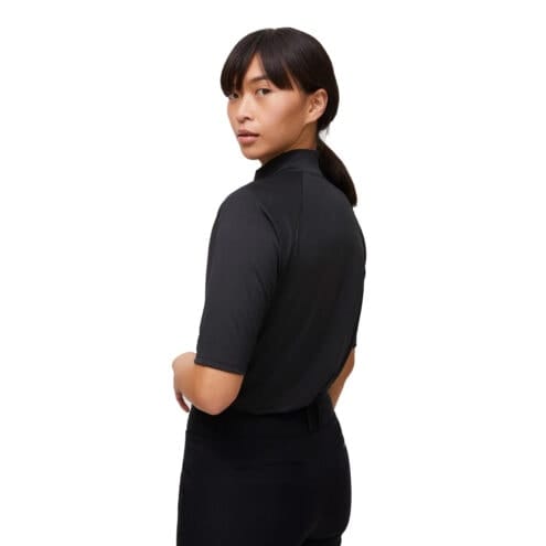 Baksida av Röhnisch ventilerande och snygga Addy Short Sleeve träningströja (dam)