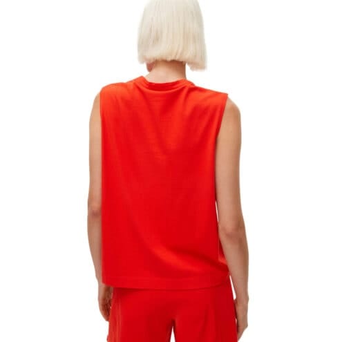 Baksida av Bekväm och cool Röhnisch Cotton Retro Top träningslinne (dam)