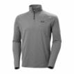 En mjuk och lågviktig Helly Hansen Verglas Halv-Zip Midlayer (herr) i en grå färg