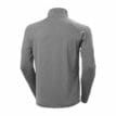 Baksida av En mjuk och lågviktig Helly Hansen Verglas Halv-Zip Midlayer (herr)
