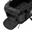 En öppnad Helly Hansen Scout Duffel bag 50/90L