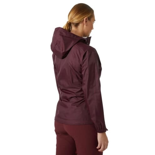 Baksida va En snygg och praktisk Helly Hansen Loke Jacket skaljacka (dam) på en modell