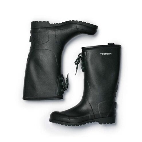 Ett par praktiska och sköna Tretorn Strong S Gummistövlar (unisex) som ligger ner