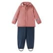 Helt vattentät och skyddande Reima Tihku Rain Outfit regnställ (barn) i blush rose