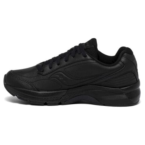 Insida profil av En stötdämpande, snygg Saucony Omni Walker 3 Wide-och orginal (dam)