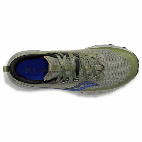 Ett par otroligt slitstarka Saucony Peregrine 13 terränglöparskor (herr) - ovanifrån
