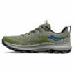Insida profil av Ett par otroligt slitstarka Saucony Peregrine 13 terränglöparskor (herr)