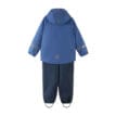 Baksida av Helt vattentät och skyddande Reima Tihku Rain Outfit regnställ (barn)