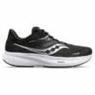 En bekväm och stabil Saucony Ride 16 löparskor (dam) i färgerna black/white