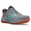 En stabil och pålitlig Saucony Xodus Ultra 2 terränglöparskor (dam) snett framifrån