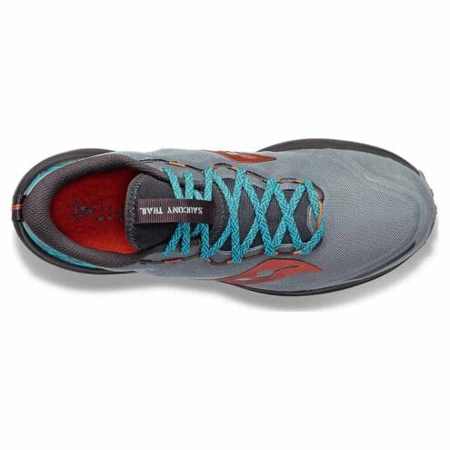 En stabil Saucony Xodus Ultra 2 terränglöparskor (herr) med bra grepp - ovanifrån