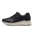 Utsida profil av Stilrena och bekväma Tamaris Leater Sneaker promenadsko (dam)