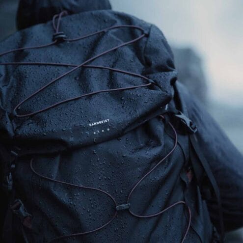 En vattenavisande En rymlig och lågviktig Sanqvist Trail Hike vandringsryggsäck 60L