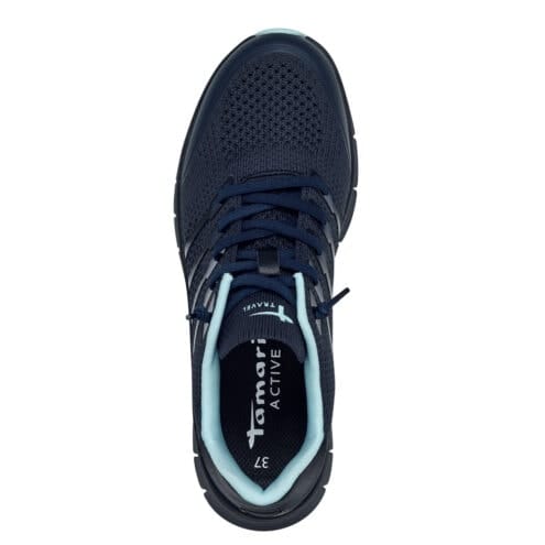 En bekväm och snygg Tamaris Sneaker sportig vardagssko (dam) ovanifrån
